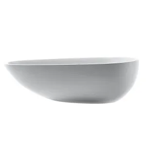 Claybrook Eigg 1800 Freestanding Bath with Overflow - Dover White H34003-DW-01-HH by Claybrook, a Bathtubs for sale on Style Sourcebook