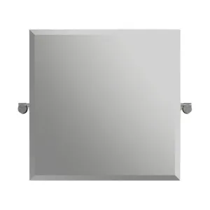 Victoria + Albert Anatolia 56 Square Bathroom Mirror Brushed Steel MR-ANA-56-BS by Victoria + Albert, a Mirrors for sale on Style Sourcebook