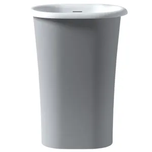 Claybrook Evolve Freestanding Basin - Dover White with Taupe Exterior H45923-TA-DW-01-IH by Claybrook, a Basins for sale on Style Sourcebook