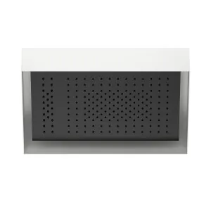 Fantini Acquafit Multi-Function Ceiling Shower with Frame & Dream Light - Matte Black 7913K021 by Fantini, a Showers for sale on Style Sourcebook