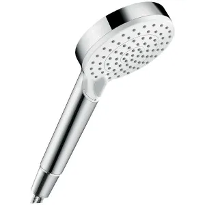 Hansgrohe Crometta 100 Vario Hand Shower - White Chrome 26336400 by Hansgrohe, a Showers for sale on Style Sourcebook
