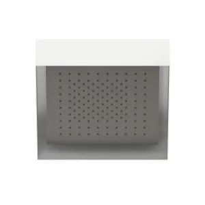 Fantini Acquafit Square Ceiling Shower with Frame - Matte Gun Metal PVD 79P5K002 by Fantini, a Showers for sale on Style Sourcebook