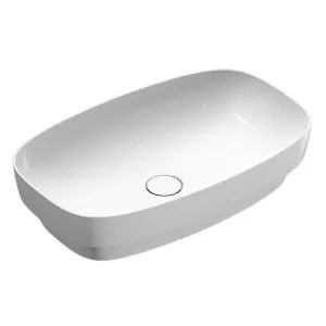 Catalano Green Lux 60x38 Semi Inset/Countertop Basin - Gloss White 160AGRLX00 by Catalano, a Basins for sale on Style Sourcebook