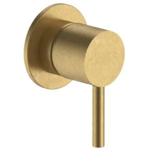 Fantini Nostromo Wall Shower Mixer - Pure Brass PVD 50Q7E863B-4400M063A by Fantini, a Showers for sale on Style Sourcebook
