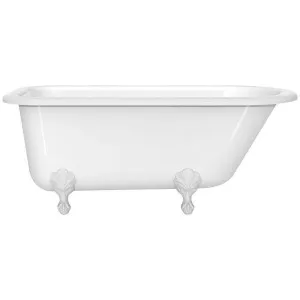 Victoria + Albert Hampshire 1500 Clawfoot Freestanding Bath - Gloss White with White Feet HA1NSWNOFTHAMWH by Victoria + Albert, a Bathtubs for sale on Style Sourcebook