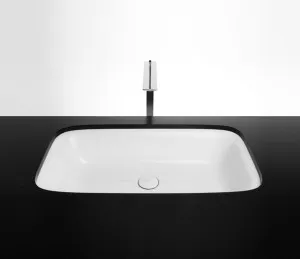 Studio Bagno Soul 2 Undercounter Basin with No Tap Hole - Gloss White SOL08 by Studio Bagno, a Basins for sale on Style Sourcebook