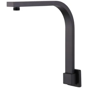 Oliveri Monaco Raised Wall Mounted Shower Arm - Matte Black MO0009MB by Oliveri, a Showers for sale on Style Sourcebook