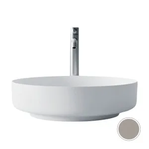 Studio Bagno Form Circle Bench Basin - Matte Grey FRM45-GR FRM45GR by Studio Bagno, a Basins for sale on Style Sourcebook