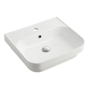 Oliveri Dublin Inset Basin with 1 Tap Hole - White DU7130F by Oliveri, a Basins for sale on Style Sourcebook