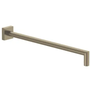 Fantini Soho 345 Wall Shower Arm with Square Backplate - Matte British Gold PVD 86P68038F by Fantini, a Showers for sale on Style Sourcebook