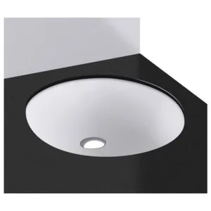 Studio Bagno Sotto Oval Undercounter Basin - Gloss White SBU02 by Studio Bagno, a Basins for sale on Style Sourcebook