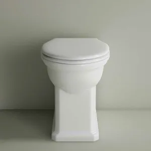 Studio Bagno Impero Rimless Wall Faced Toilet Pan - Gloss White IMP002 by Studio Bagno, a Toilets & Bidets for sale on Style Sourcebook
