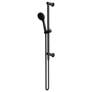 Rogerseller Tonic Shower on Integrated Rail - Matte Black 3506003911 by Rogerseller, a Showers for sale on Style Sourcebook