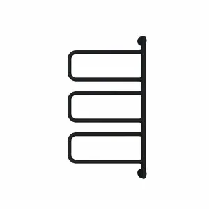 Hydrotherm Swivel Electric Towel Rail HSW-3MB by Hydrotherm, a Towel Rails for sale on Style Sourcebook