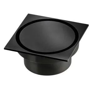 Rogerseller Square Floor Waste - Matte Black 3806001011 by Rogerseller, a Traps & Wastes for sale on Style Sourcebook