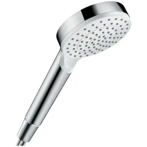 Hansgrohe Crometta 100 1jet Hand Shower - White Chrome 26334400 by Hansgrohe, a Showers for sale on Style Sourcebook