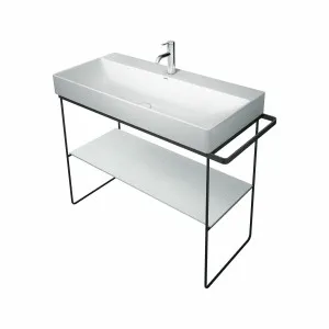 Duravit DuraSquare Freestanding Metal Console for Basin 0031034600-P by Duravit, a Vanities for sale on Style Sourcebook