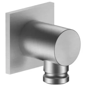Fantini Soho Wall Elbow with Square Backplate - Brushed Stainless Steel 91939417F by Fantini, a Showers for sale on Style Sourcebook