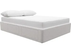 Zenith Storage Drawer Bed Base Noa Fog  by James Lane, a Beds & Bed Frames for sale on Style Sourcebook