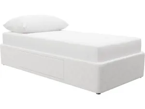 Zenith Kids 1 Storage Drawer Bed Base Noa Fog  by James Lane, a Beds & Bed Frames for sale on Style Sourcebook