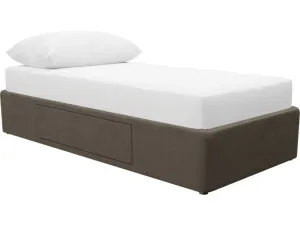 Zenith Kids 1 Storage Drawer Bed Base Muse Mink  by James Lane, a Beds & Bed Frames for sale on Style Sourcebook