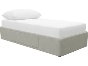 Zenith Kids 1 Storage Drawer Bed Base Toorak Pebble  by James Lane, a Beds & Bed Frames for sale on Style Sourcebook