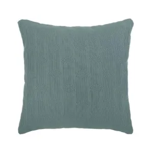 Bambury Eva Blue Square Cushion by null, a Cushions, Decorative Pillows for sale on Style Sourcebook