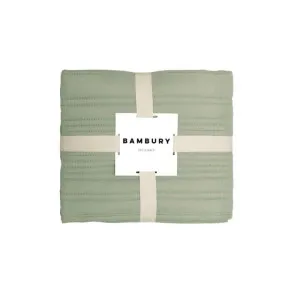Bambury Flinders Sage Bed Runner by null, a Blankets & Throws for sale on Style Sourcebook