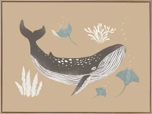 Whale Song Canvas Art Print by Urban Road, a Prints for sale on Style Sourcebook