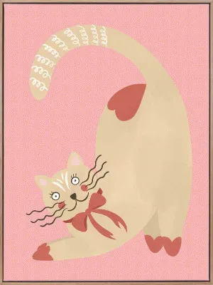 Curious Clementine Canvas Art Print by Urban Road, a Prints for sale on Style Sourcebook