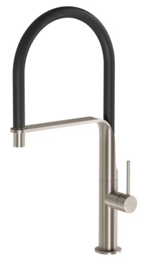 Vido Sink Mixer With Flexible Hose 5Star Lead Free | Made From Brass In Black By Phoenix by PHOENIX, a Kitchen Taps & Mixers for sale on Style Sourcebook