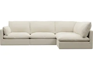 Willow Alpine Mist Corner Sofa - 4 Seater RAF by James Lane, a Sofas for sale on Style Sourcebook