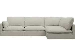 Willow California Ivory Corner Sofa - 4 Seater RAF by James Lane, a Sofas for sale on Style Sourcebook
