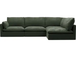 Willow Muse Forest Corner Sofa - 4 Seater RAF by James Lane, a Sofas for sale on Style Sourcebook
