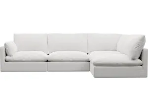 Willow Muse Frost Corner Sofa - 4 Seater RAF by James Lane, a Sofas for sale on Style Sourcebook
