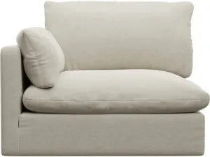 Willow Muse Flax 1 Seat Left Arm Facing Sofa Module by James Lane, a Sofas for sale on Style Sourcebook