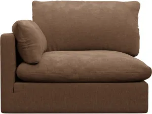 Willow Tribute Chestnut 1 Seat Left Arm Facing Sofa Module by James Lane, a Sofas for sale on Style Sourcebook