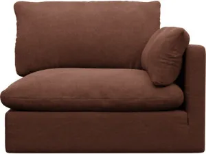 Willow Muse Rust 1 Seat Right Arm Facing Sofa Module by James Lane, a Sofas for sale on Style Sourcebook