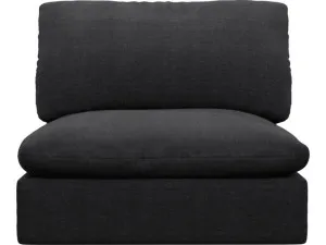 Willow Plaza Flint Grey Armless Sofa Module by James Lane, a Sofas for sale on Style Sourcebook