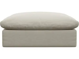 Willow Muse Flax Ottoman by James Lane, a Ottomans for sale on Style Sourcebook