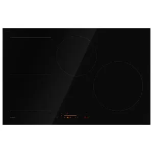 ASKO 80cm Series 5 4 Zone Induction Cooktop Black HI5842FBG1 by Asko, a Cooktops for sale on Style Sourcebook