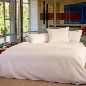 Lacoste L Tamis Blanc Quilt Cover Set by null, a Quilt Covers for sale on Style Sourcebook
