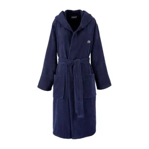 Lacoste L Open Marine Bathrobe by null, a Bathrobes for sale on Style Sourcebook