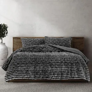 Ardor Boudoir Cole Ash Quilt Cover Set by null, a Quilt Covers for sale on Style Sourcebook
