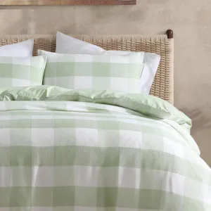 Ardor Boudoir Ashlea Sage Quilt Cover Set by null, a Quilt Covers for sale on Style Sourcebook