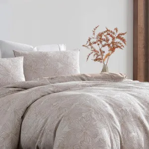 Ardor Boudoir Avena Almond Quilt Cover Set by null, a Quilt Covers for sale on Style Sourcebook
