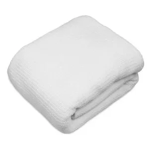 Algodon Sophie Cotton Waffle White Blanket by null, a Blankets & Throws for sale on Style Sourcebook