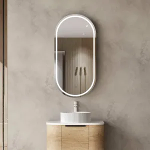 Otti LED Noosa 900x450mm Natural Oak Shaving Cabinet - Premium Edition by Otti, a Shaving Cabinets for sale on Style Sourcebook