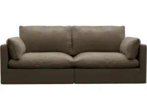 Willow Tribute Walnut Modular Sofa - 2 Seater by James Lane, a Sofas for sale on Style Sourcebook