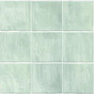 Hue Mintique Gloss 125x125mm by Amber, a Ceramic Tiles for sale on Style Sourcebook